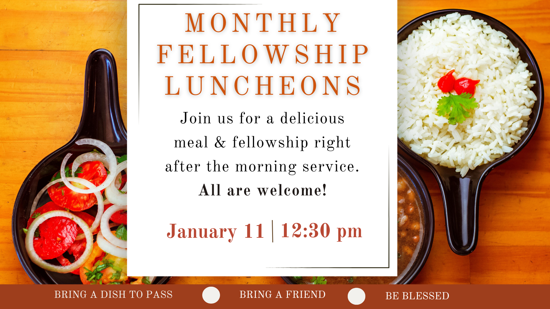 Jan 2026 Fellowship Meal